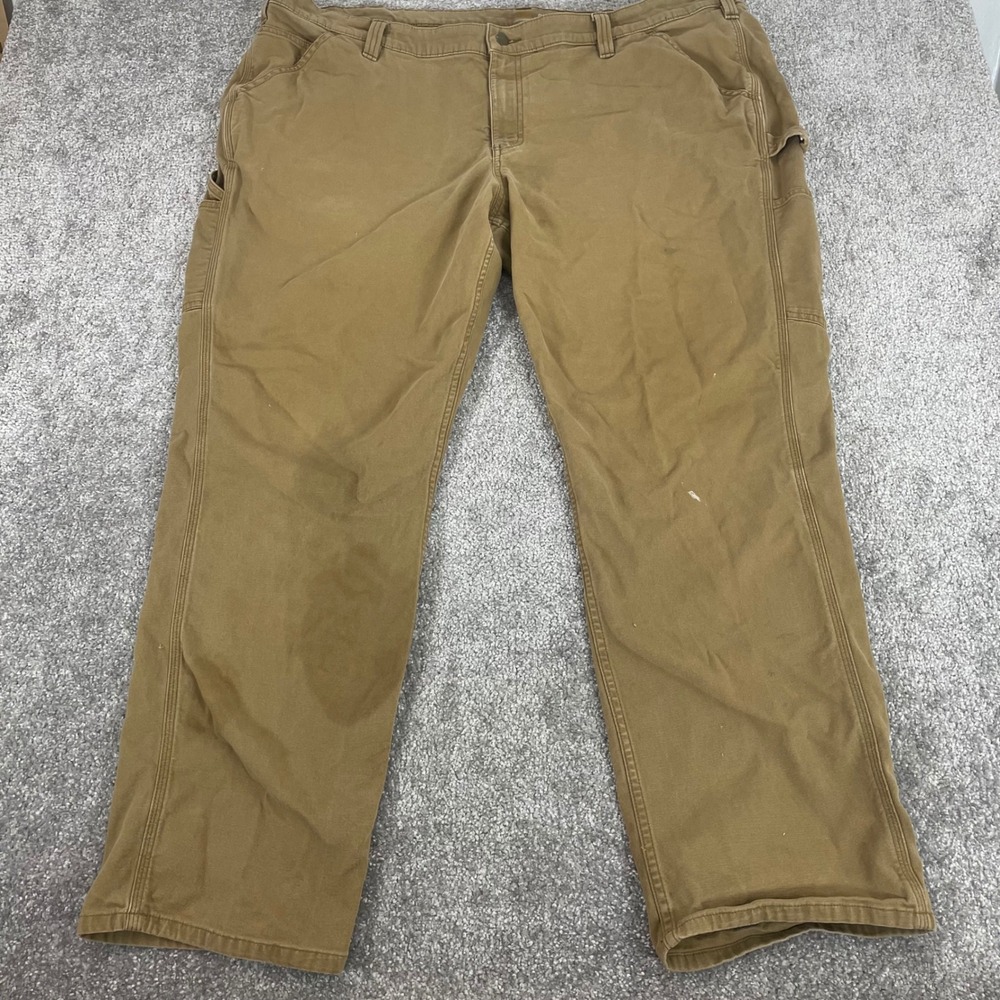 Carhartt Canvas Work Pants Womens 22W Utility Carpenter *Stained - Picture 1 of 16